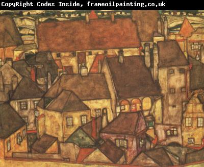 Egon Schiele Yellow City (mk12)